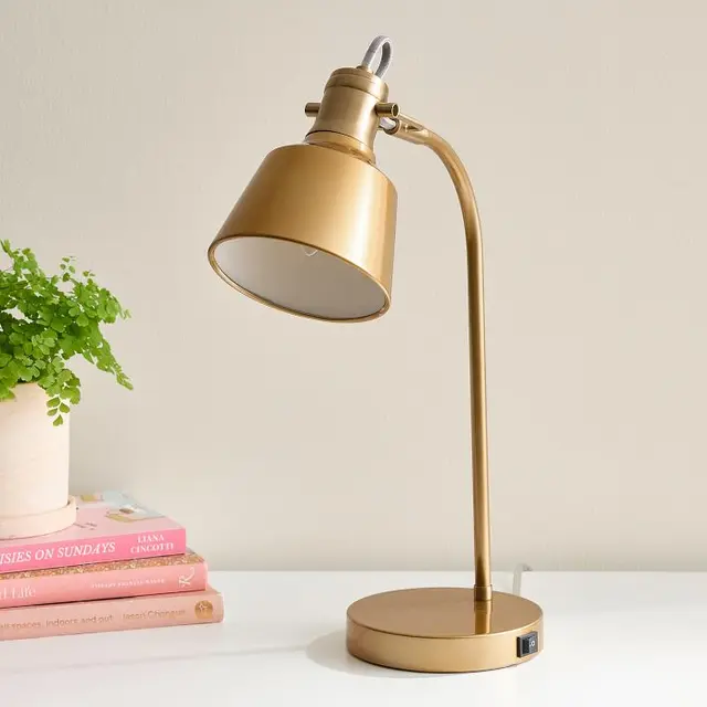 Gold lamp